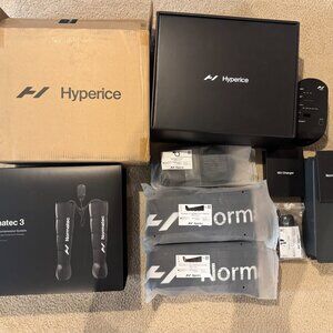 NORMATEC 3 LEGS EXCELLENT CONDITION OPENED AND TESTED ALL ACCESSORIES - STANDARD